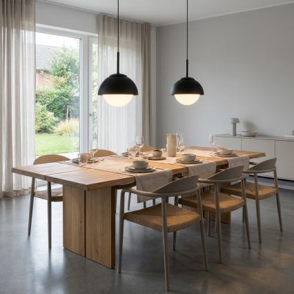 BRILAGI - Lampadario a cavo COSMO 1xE27/60W/230V Ø 18 cm nero