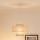 Brilagi - Lampadario a cavo DALLAS 1xE27/15W/230V diam. 30 cm marrone/crema/bianco