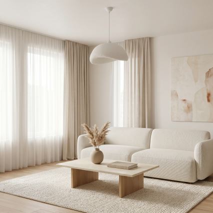 Brilagi - Lampadario a cavo LUNA 1xE27/40W/230V Ø 42 cm bianco
