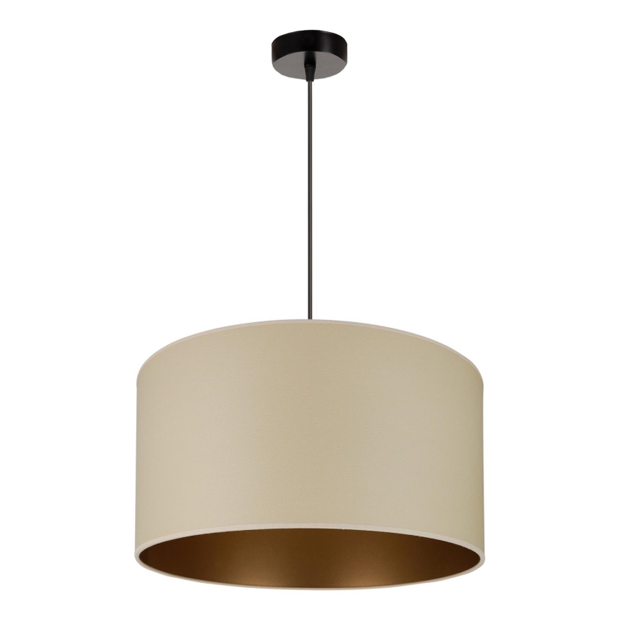Brilagi - Lampadario a cavo OREGON ROLLER VEGE 1xE27/15W/230V diam. 45 cm beige