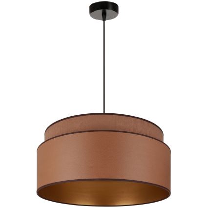Brilagi - Lampadario a cavo OREGON VEGE 1xE27/15W/230V diam. 45 cm marrone