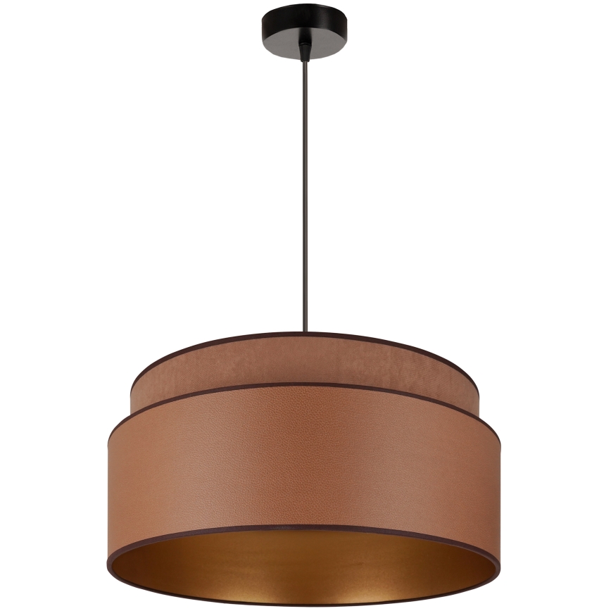 Brilagi - Lampadario a cavo OREGON VEGE 1xE27/15W/230V diam. 45 cm marrone