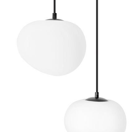 BRILAGI - Lampadario a cavo PEBBLES 3xE27/40W/230V nero