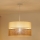Brilagi - Lampadario a cavo ROYAL YUTE 1xE27/15W/230V diam. 40 cm beige/crema