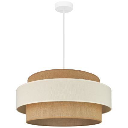 Brilagi - Lampadario a cavo SPACE LIGHT 1xE27/15W/230V diam. 50 cm beige/crema