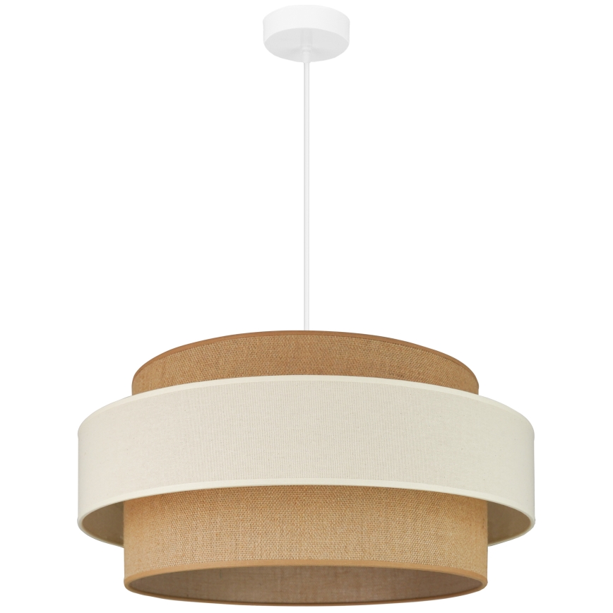 Brilagi - Lampadario a cavo SPACE LIGHT 1xE27/15W/230V diam. 50 cm beige/crema