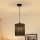 Brilagi - Lampadario a cavo TUBES 1xE27/15W/230V diam. 20 cm nero