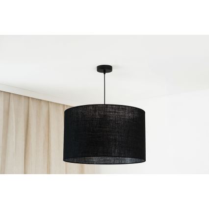 Brilagi - Lampadario a cavo TUBES ROLLER 1xE27/15W/230V diam. 50 cm nero