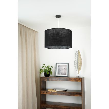 Brilagi - Lampadario a cavo TUBES ROLLER 1xE27/15W/230V diam. 50 cm nero