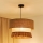 Brilagi - Lampadario a cavo WINNETOU BOHO 1xE27/15W/230V diam. 45 cm marrone/crema