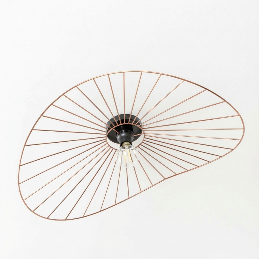Brilagi - Lampadario a montaggio superficiale LED CERIA WIRE 1xE27/40W/230V 60x80 cm bronzo