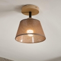 Brilagi - Lampadario a plafone ANTHONY 1xE14/60W/230V quercia/marrone