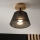 Brilagi - Lampadario a plafone ANTHONY 1xE14/60W/230V quercia/nero