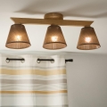 Brilagi - Lampadario a plafone ANTHONY 3xE14/40W/230V quercia/marrone
