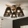 Brilagi - Lampadario a plafone ANTHONY 5xE14/40W/230V quercia/nero