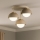Brilagi - Lampadario a plafone COSMO 3xE27/60W/230V beige/oro