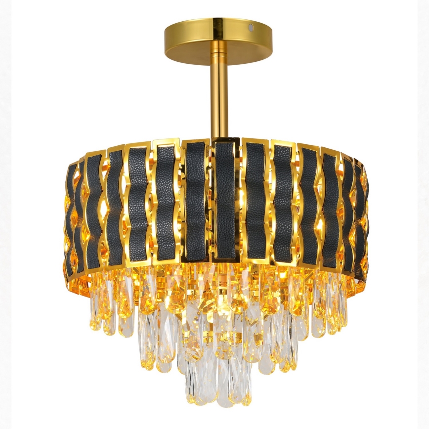 Brilagi - Lampadario a plafone CRISTAL 5xE14/40W/230V Ø 38 cm
