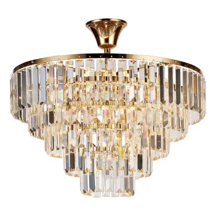 Brilagi - Lampadario a plafone CRYSTAL 5xE14/40W/230V oro