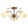 Brilagi - Lampadario a plafone FLORA 3xE14/60W/230V bronzo