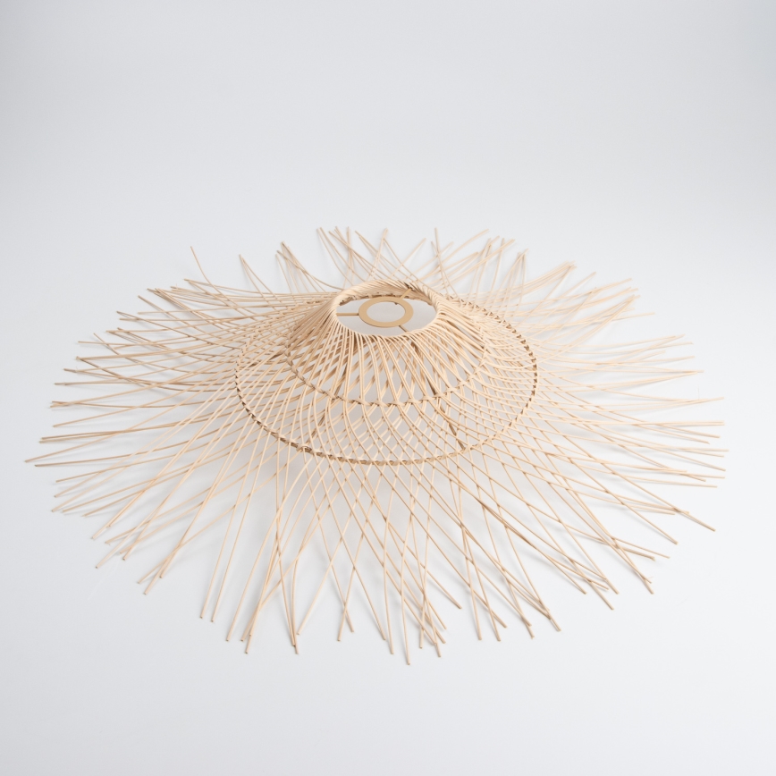 Brilagi - Lampadario a plafone LED CERIA BOHO 1xE27/60W/230V Ø 100 cm nero/beige
