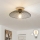 Brilagi - Lampadario a plafone LED CERIA WIRE 1xE27/40W/230V Ø 38 cm nero/rovere