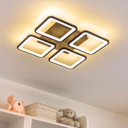 Brilagi - Lampadario a plafone LED dimmerabile SQUARED LED/85W/230V 3000-6500K + telecomando