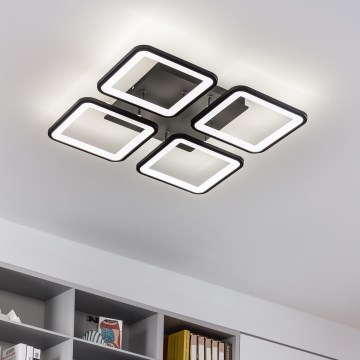 Brilagi - Lampadario a plafone LED dimmerabile SQUARED LED/85W/230V 3000-6500K + telecomando