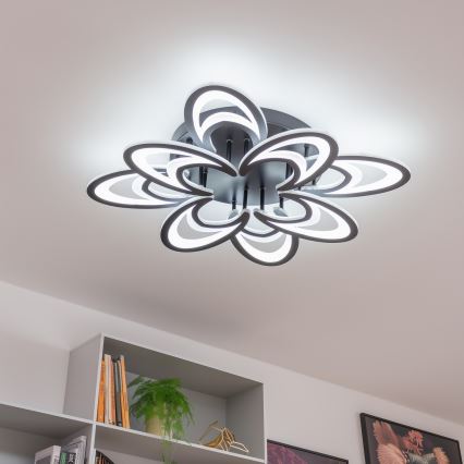 Brilagi - Lampadario a plafone LED dimmerabile TWIST LED/125W/230V 3000-6500K + telecomando