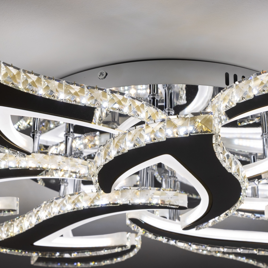 Brilagi - Lampadario a plafone LED dimmerabile TWIST LED/180W/230V 3000-6500K + telecomando