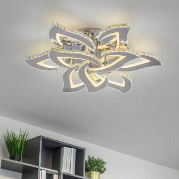 Brilagi - Lampadario a plafone LED dimmerabile TWIST LED/180W/230V 3000-6500K + telecomando