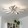 Brilagi - Lampadario a plafone LED dimmerabile TWIST LED/55W/230V 3000-6500K antracite + telecomando