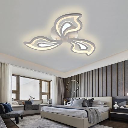 Brilagi - Lampadario a plafone LED dimmerabile TWIST LED/75W/230V 3000-6500K + telecomando