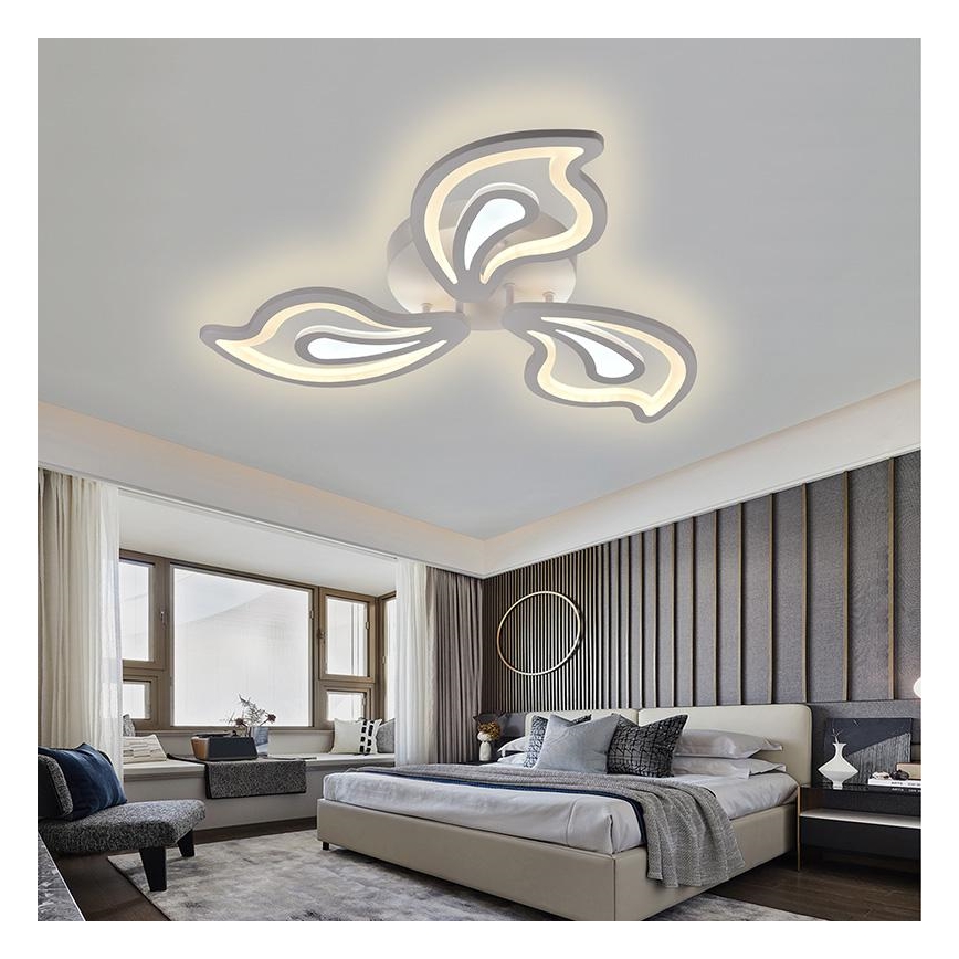 Brilagi - Lampadario a plafone LED dimmerabile TWIST LED/75W/230V 3000-6500K + telecomando