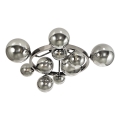 Brilagi - Lampadario a plafone LED MILLA 10xG9/3W/230V cromo lucido/fumé