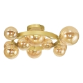 Brilagi - Lampadario a plafone LED MILLA 10xG9/3W/230V oro