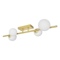 Brilagi - Lampadario a plafone LED MILLA 4xG9/3W/230V oro/bianco