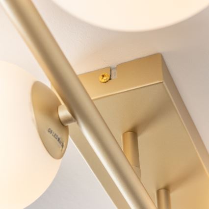 Brilagi - Lampadario a plafone LED MILLA 4xG9/3W/230V oro/bianco