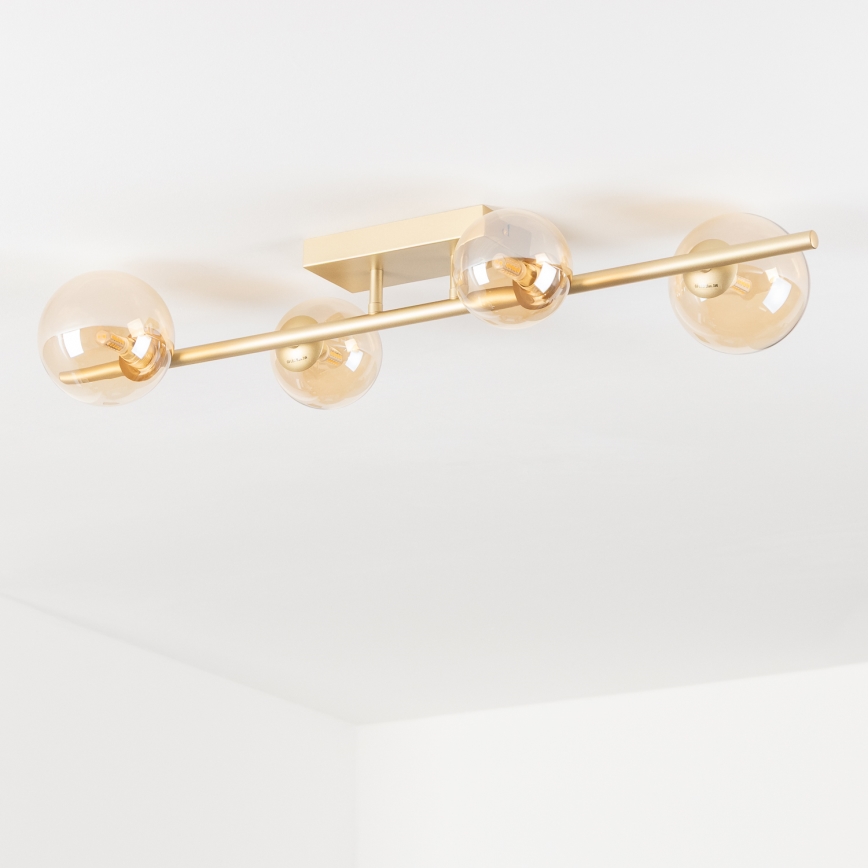 Brilagi - Lampadario a plafone LED MILLA 4xG9/3W/230V oro