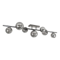 Brilagi - Lampadario a plafone LED MILLA 7xG9/3W/230V cromo lucido/fumé