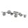 Brilagi - Lampadario a plafone LED MILLA 7xG9/3W/230V cromo lucido/fumé
