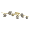 Brilagi - Lampadario a plafone LED MILLA 7xG9/3W/230V oro/fumé