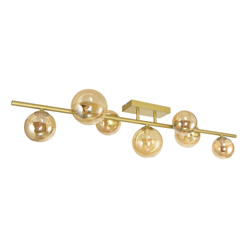 Brilagi - Lampadario a plafone LED MILLA 7xG9/3W/230V oro