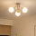 Brilagi - Lampadario a plafone MILO ECRU 3xE27/60W/230V beige/oro