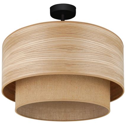Brilagi - Lampadario a plafone MONTANA BOHO 1xE27/15W/230V diametro 45 cm marrone