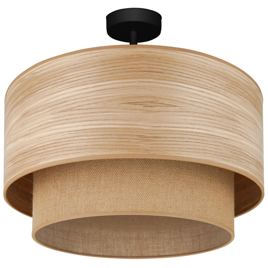 Brilagi - Lampadario a plafone MONTANA BOHO 1xE27/15W/230V diametro 45 cm marrone
