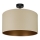 Brilagi - Lampadario a plafone OREGON ROLLER VEGE 1xE27/15W/230V diam. 45 cm beige