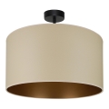 Brilagi - Lampadario a plafone OREGON ROLLER VEGE 1xE27/15W/230V diametro 45 cm beige