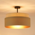 Brilagi - Lampadario a plafone OREGON VEGE 1xE27/15W/230V diametro 45 cm beige