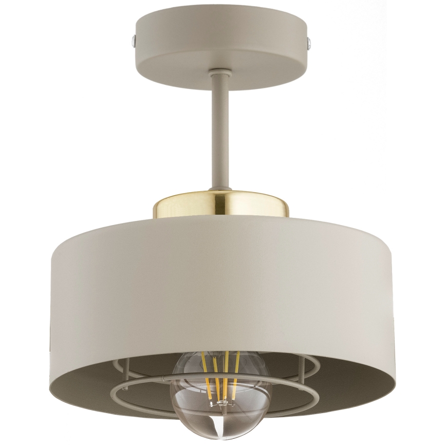 Brilagi - Lampadario a plafone SPRING 1xE27/60W/230V beige/oro