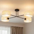 Brilagi - Lampadario a plafone VIRGO 4xE14/40W/230V crema/nero